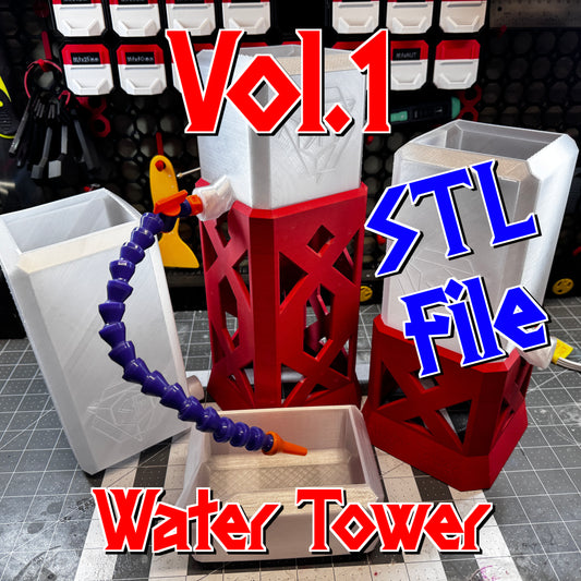 Vol.1 | Water Tower | STL Files