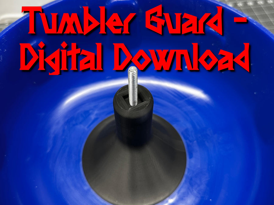 Vibratory Tumbler Guard - Dice Polishing Modification | STL Files