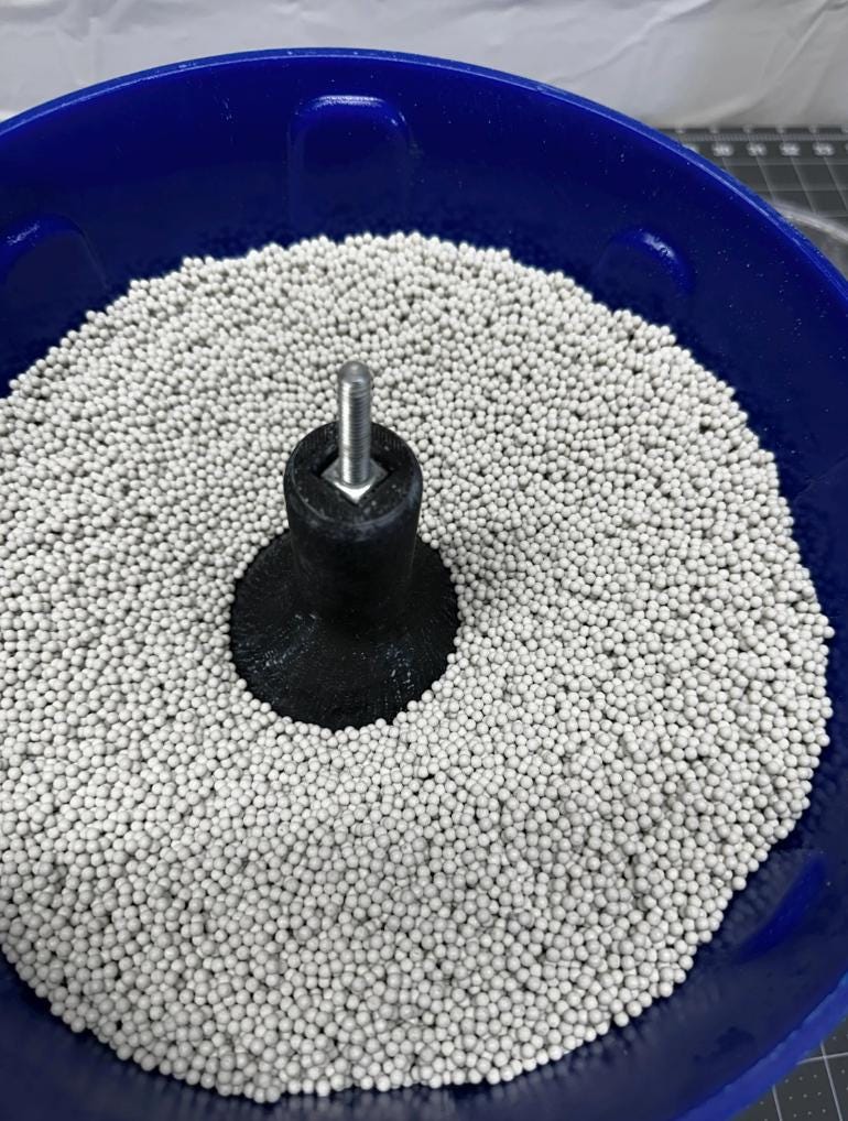 Vibratory Tumbler Guard - Dice Polishing Modification | STL Files