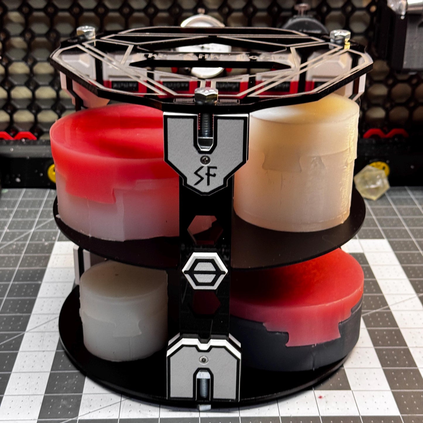 Pressure Pot Insert *Updated* - Adjustable Height and Resin Resistant | Laser Cut / Physical Print