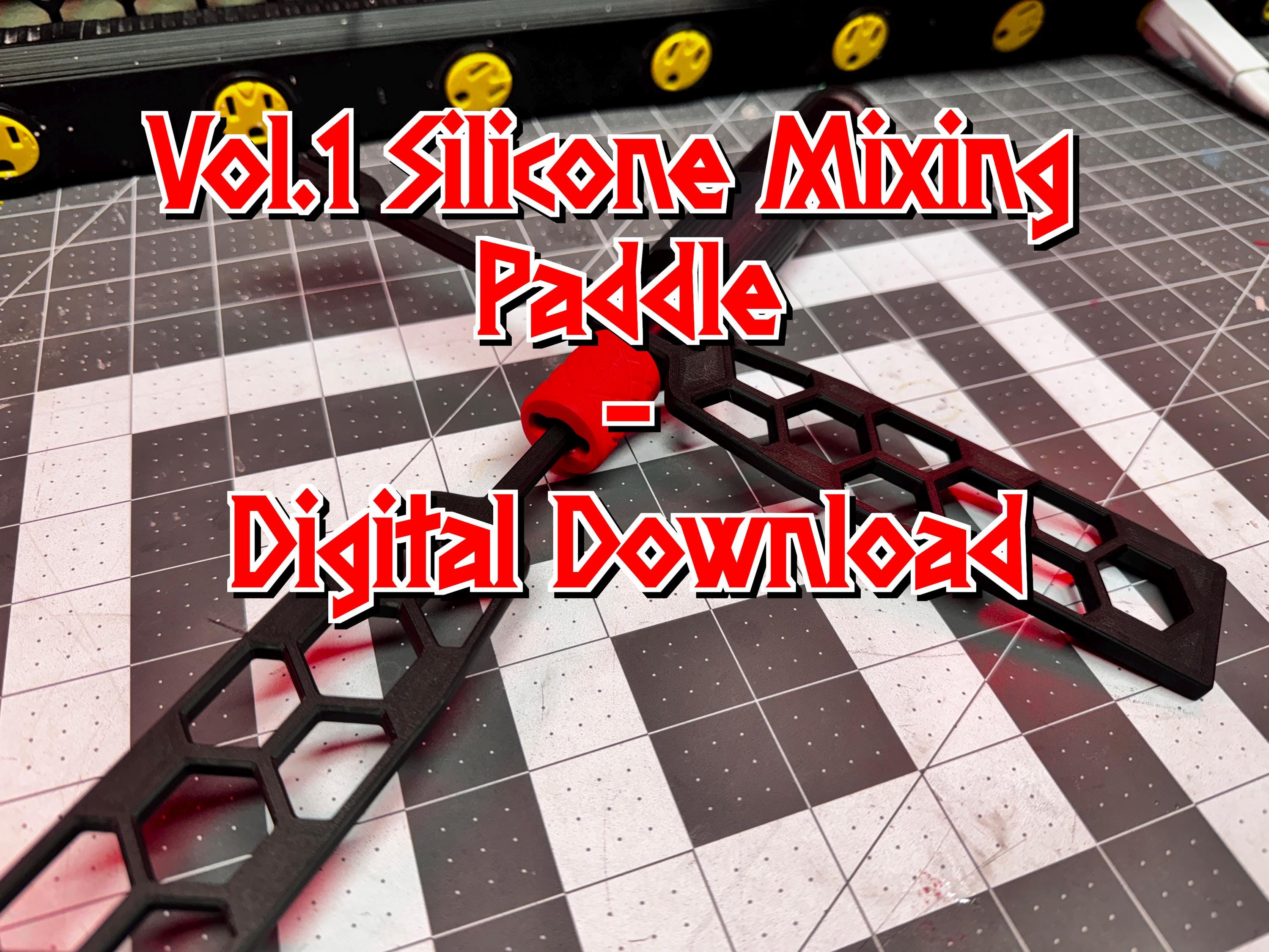 Vol.1 | Silicone Mixing Paddle Modification | STL Files – The Smith’s Forge
