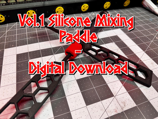 Vol.1 | Silicone Mixing Paddle Modification | STL Files