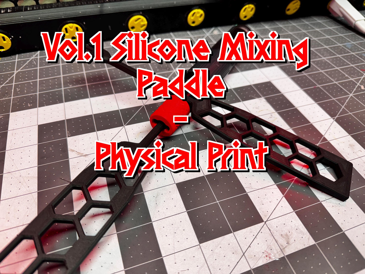 Vol.1 | Silicone Mixing Paddle Modification |  Physical Print