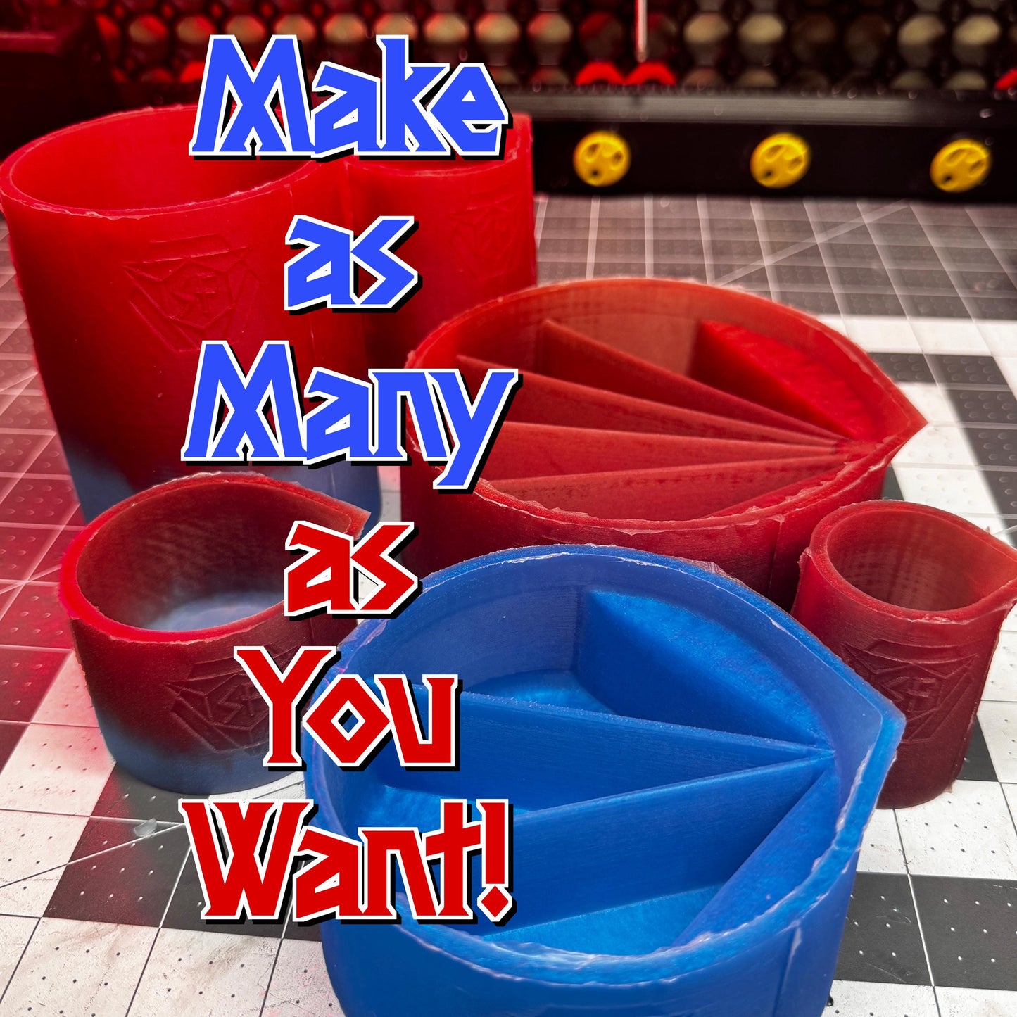 Vol.3 | Expansion 2 | "Pour Your Own Split Pour/Mixing Cups" | Add-on STL Files